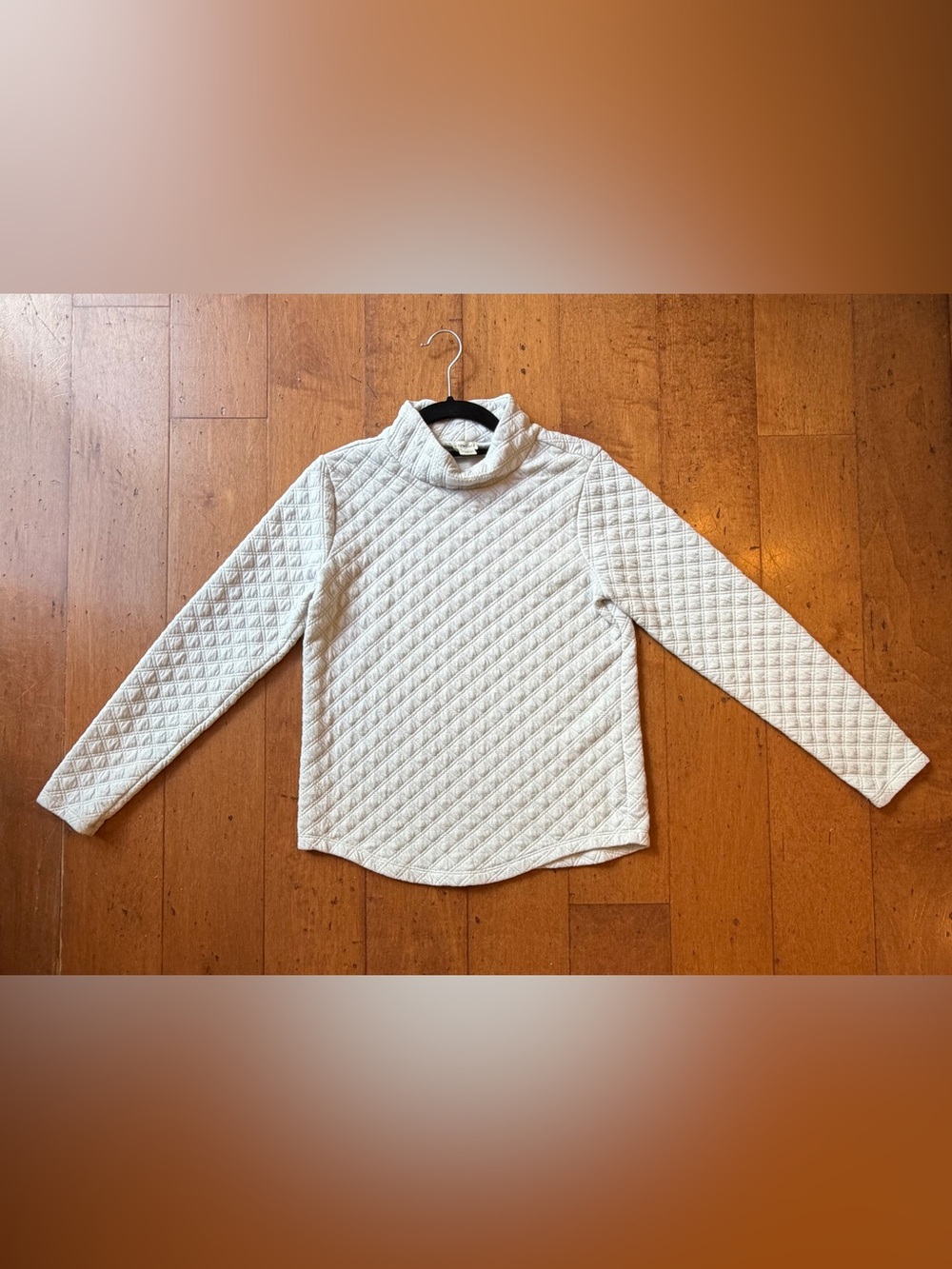 Crewcuts Cream Quilted Sweater